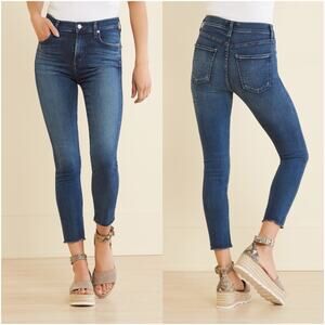 AGOLDE Sophie Crop Slim Jean in Claremont